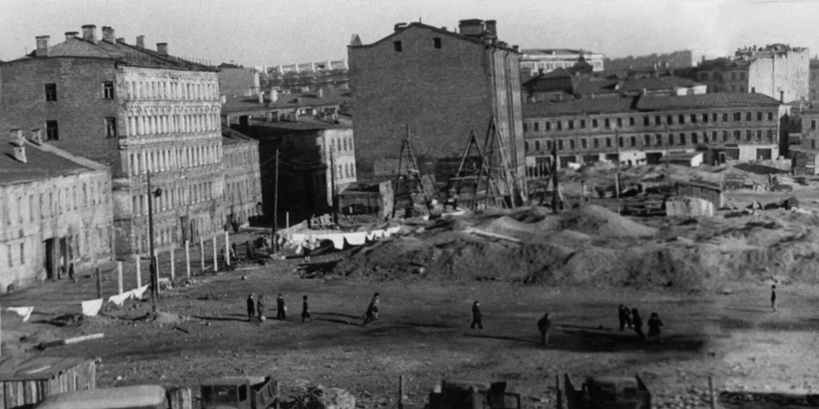 о раскопках в Зарядье в 1941 году