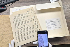 Столичные школьники изучили архивные документы, посвященные известным летчикам